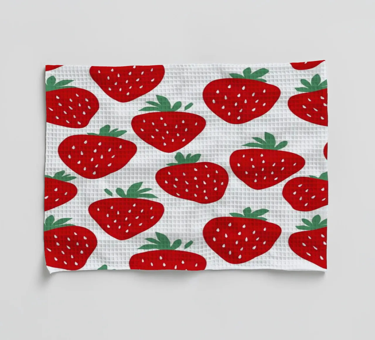 Strawberry Fields Forever paño de cocina de A Nordic Girl