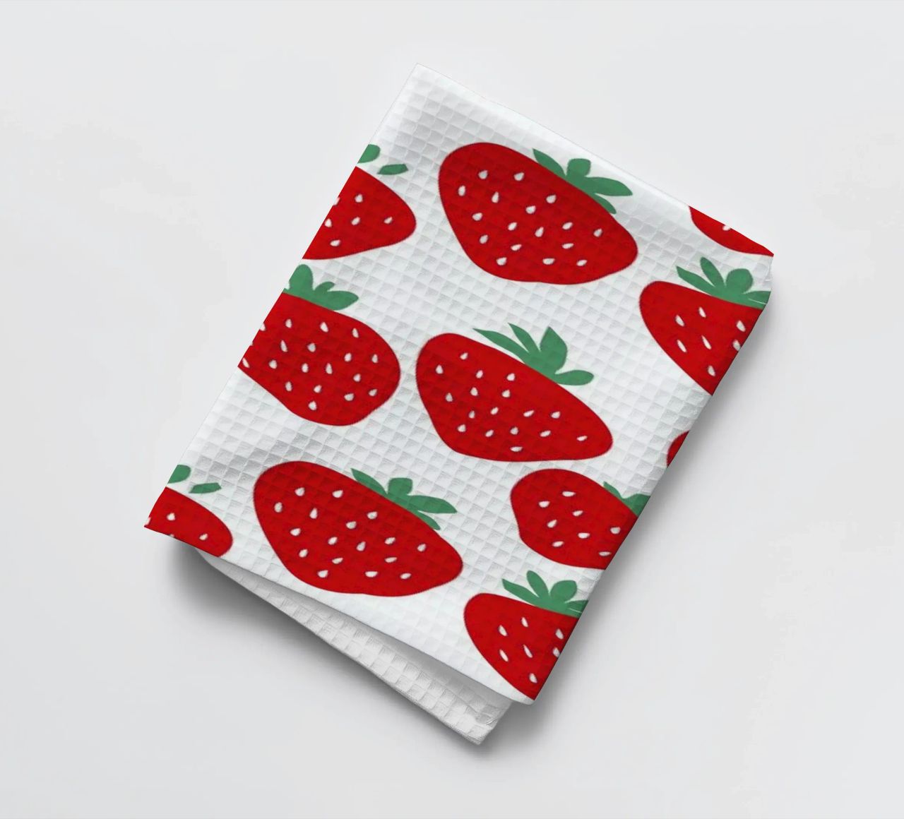 Strawberry Fields Forever tea towel by A Nordic Girl