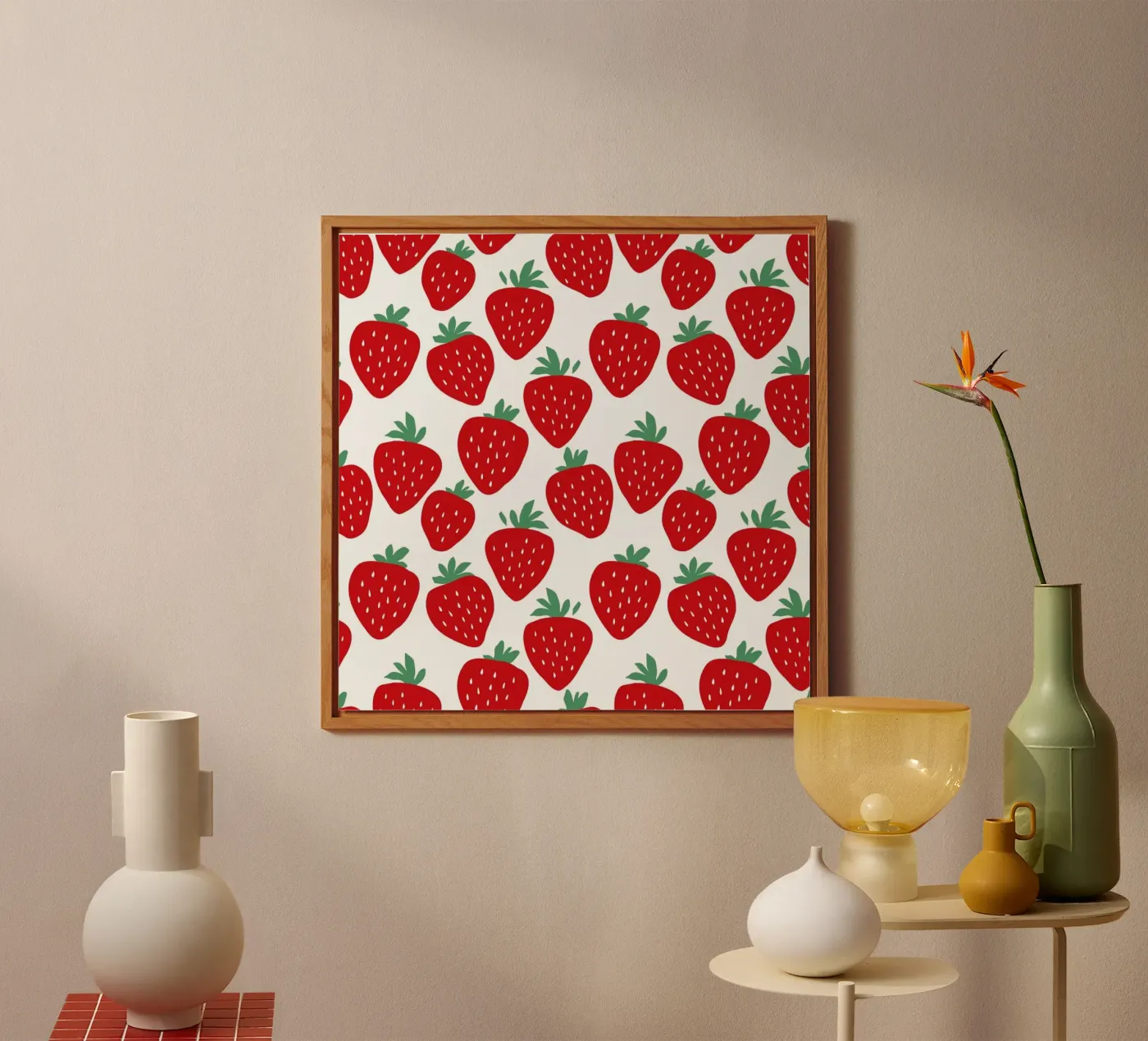 Strawberry Fields Forever forex plate by A Nordic Girl