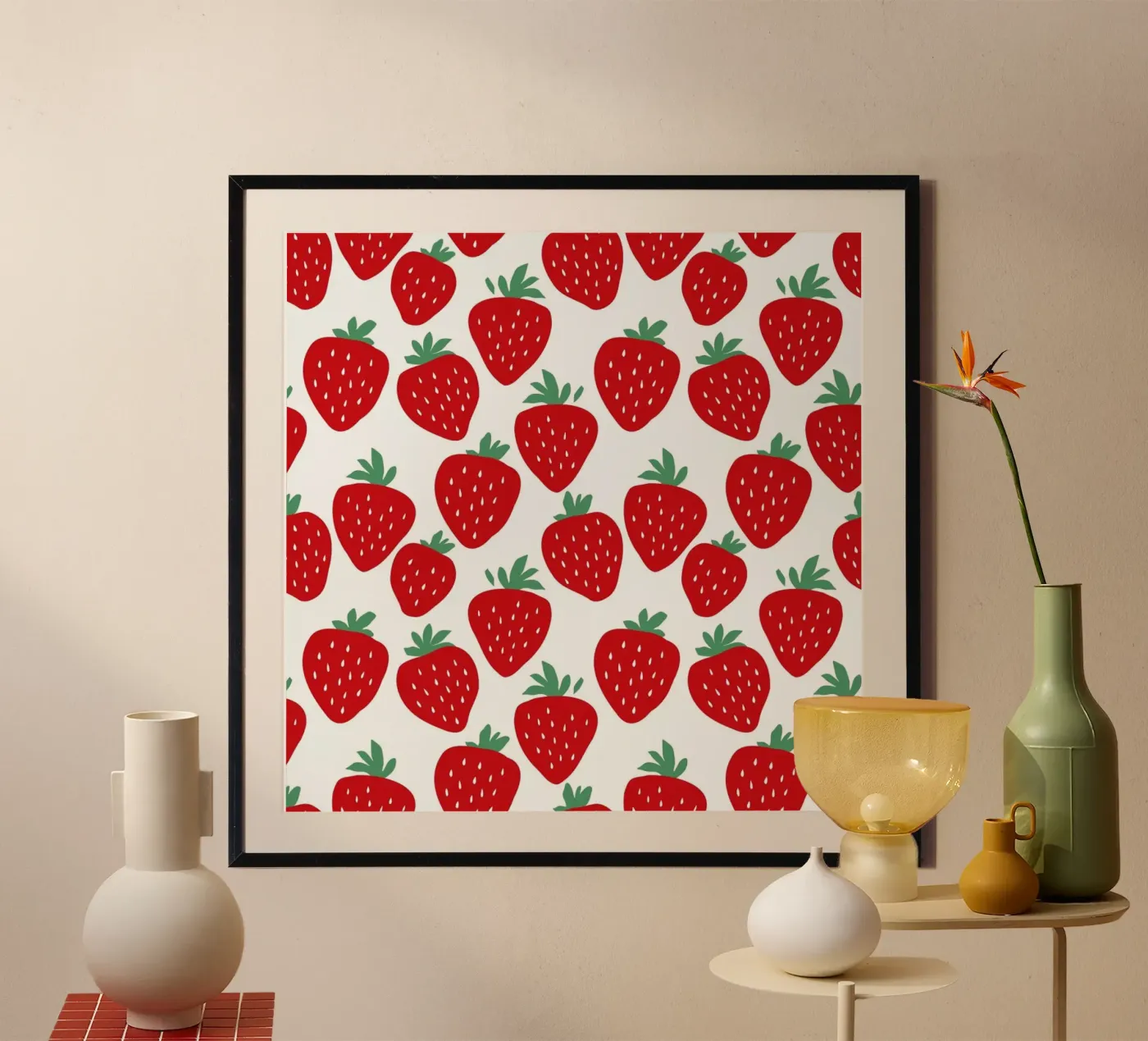 Strawberry Fields Forever poster by A Nordic Girl