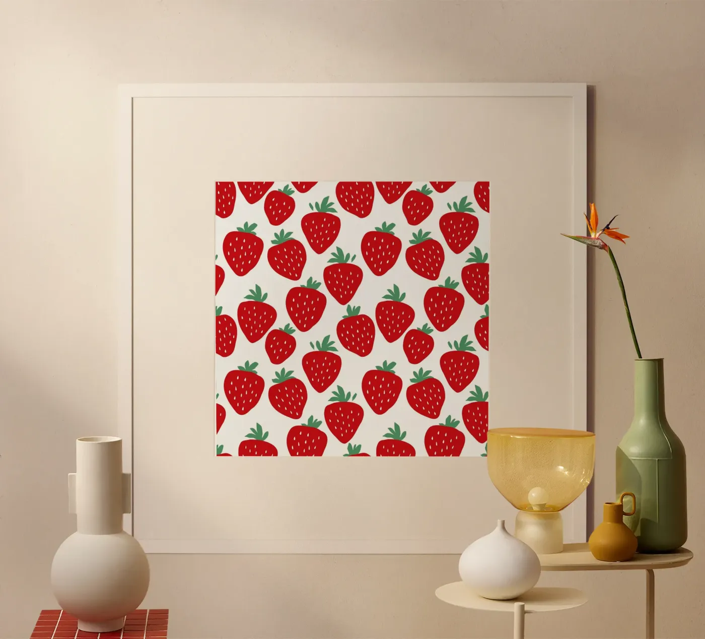 Strawberry Fields Forever poster by A Nordic Girl