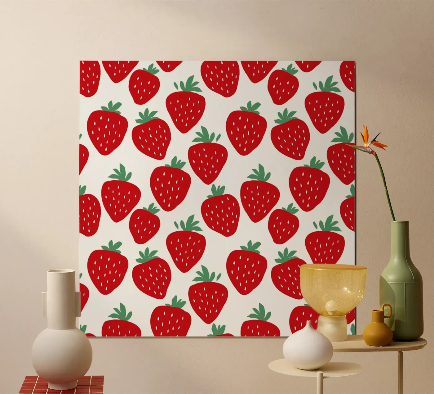 Strawberry Fields Forever poster by A Nordic Girl