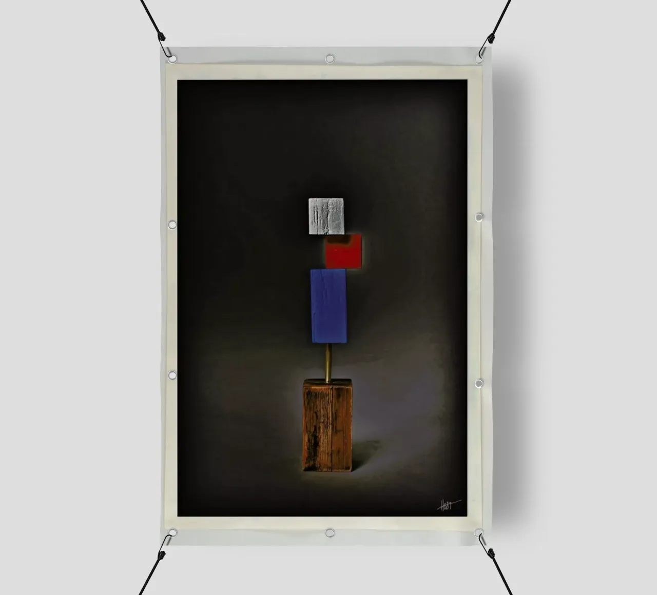 Interdependence 04 telo in pvc da Joachim Høst