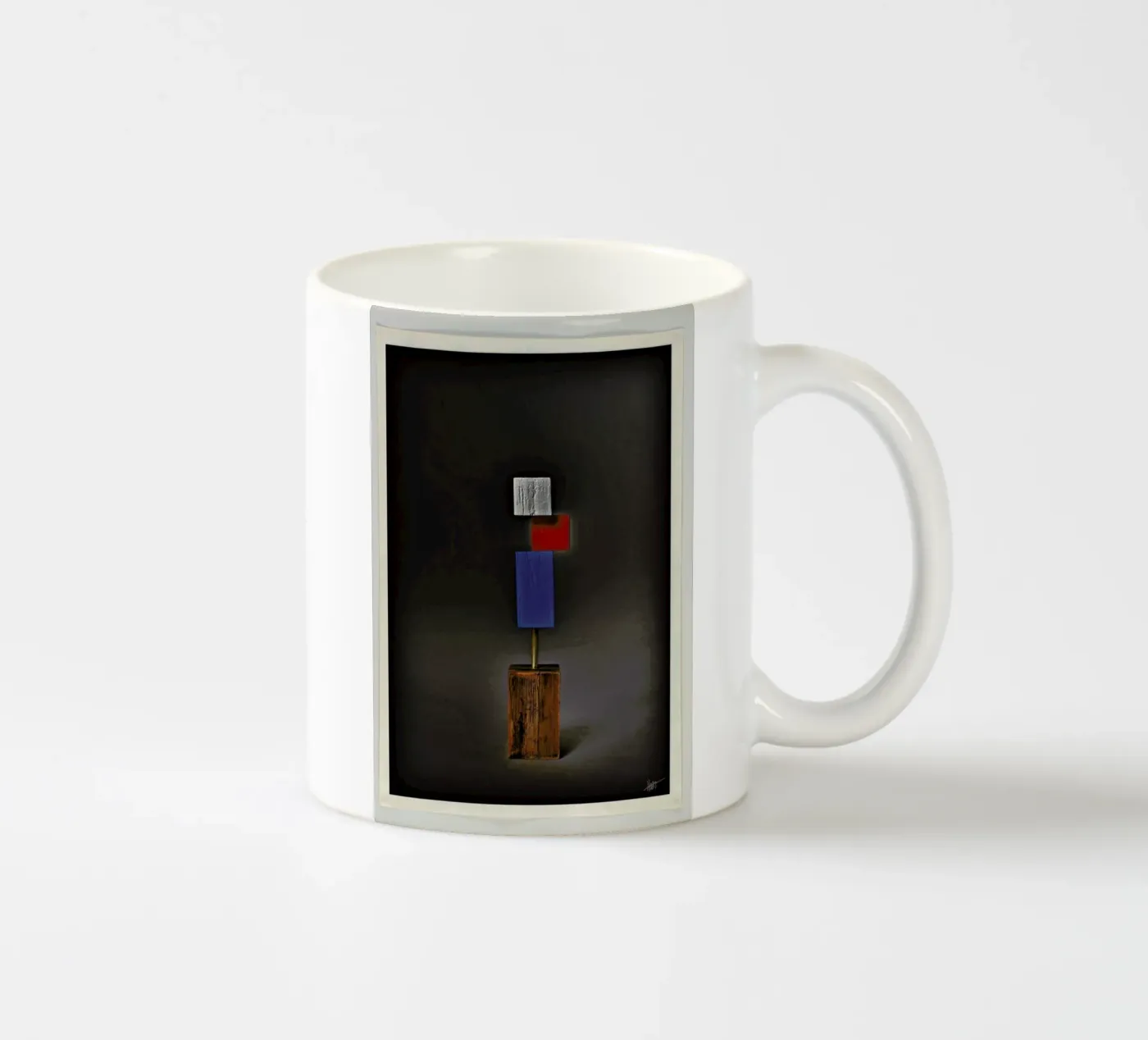 Interdependence 04 ceramic mug by Joachim Høst