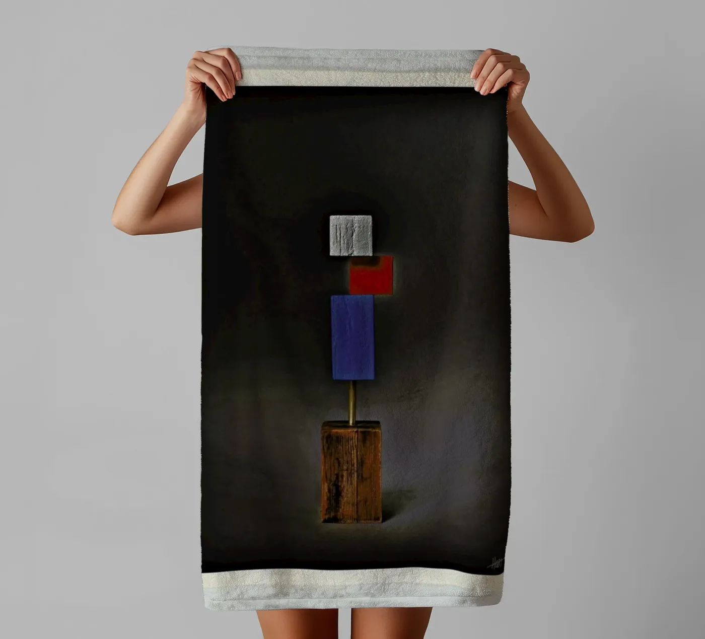 Interdependence 04 towel by Joachim Høst