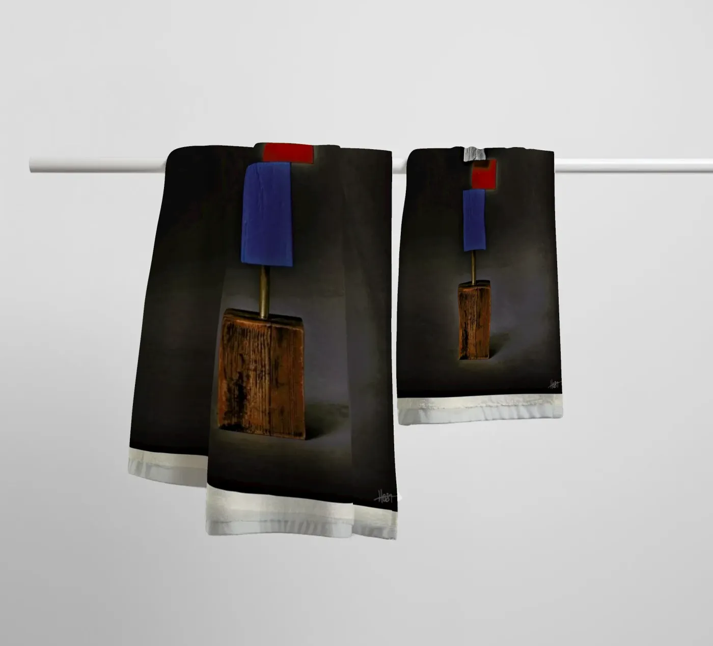 Interdependence 04 towel by Joachim Høst