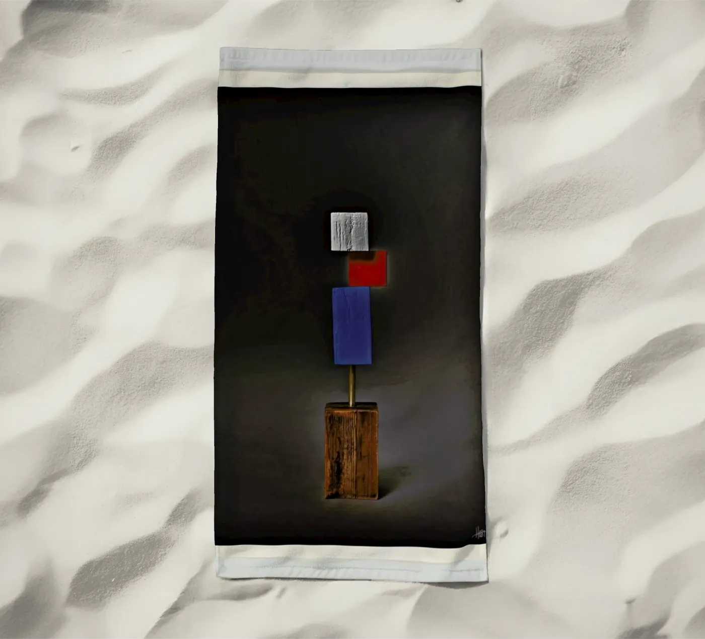 Interdependence 04 Strandtuch von Joachim Høst