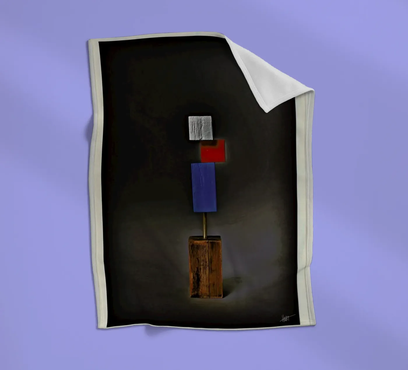 Interdependence 04 Fleecedecke von Joachim Høst