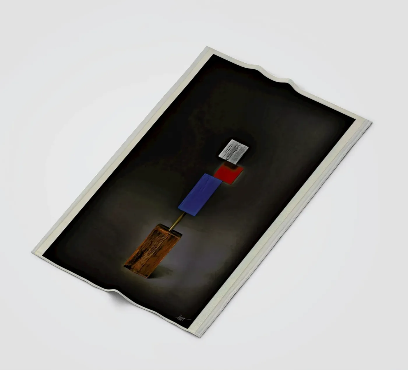 Interdependence 04 Fleecedecke von Joachim Høst