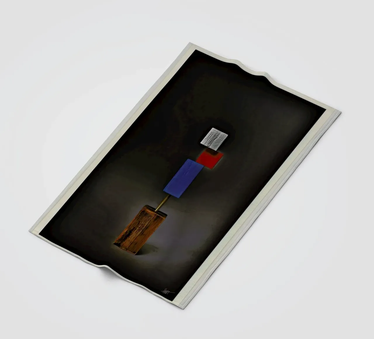 Interdependence 04 Fleecedecke von Joachim Høst