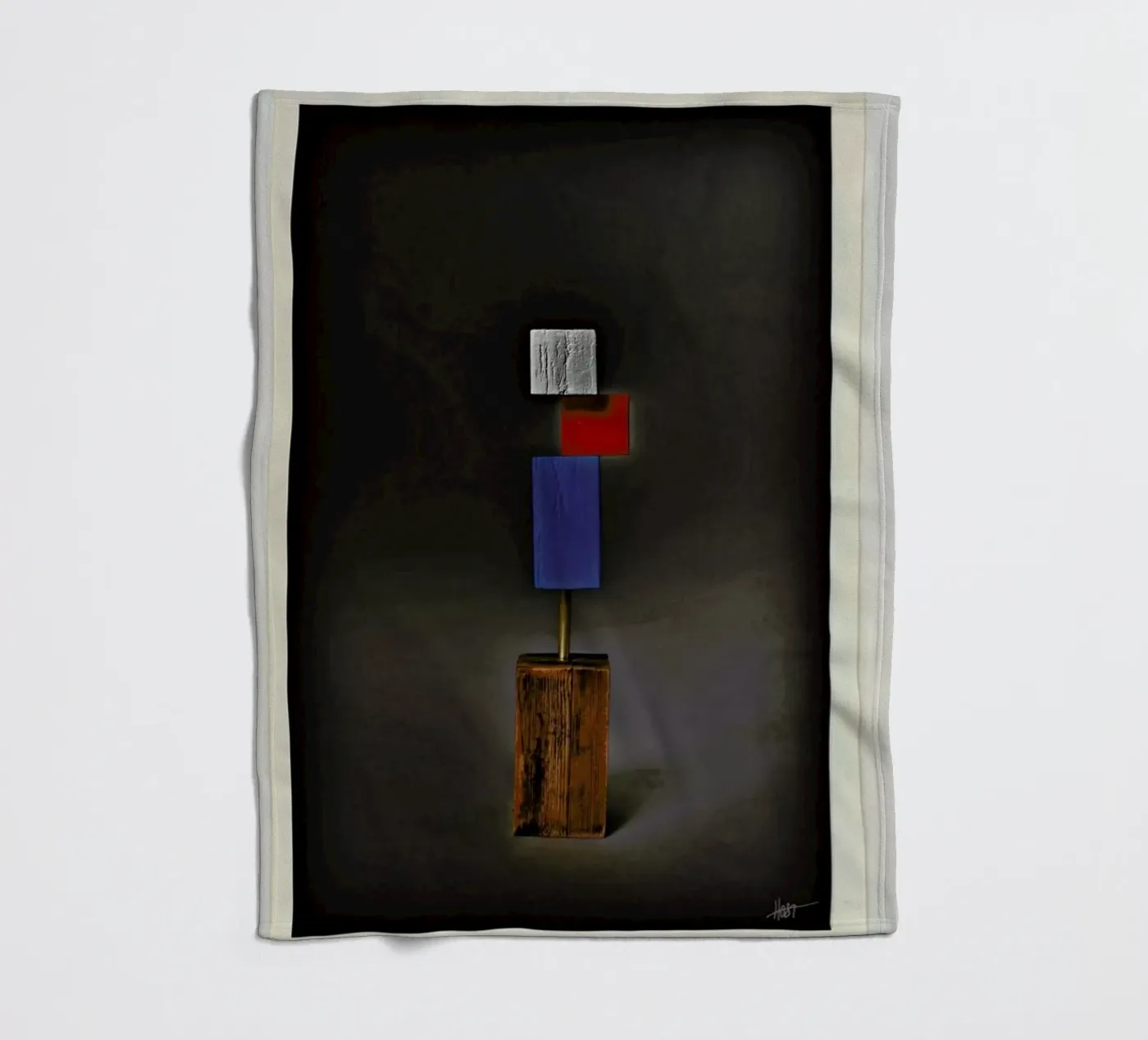 Interdependence 04 Fleecedecke von Joachim Høst