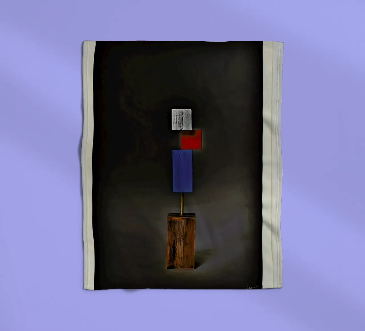 Interdependence 04 Fleecedecke von Joachim Høst