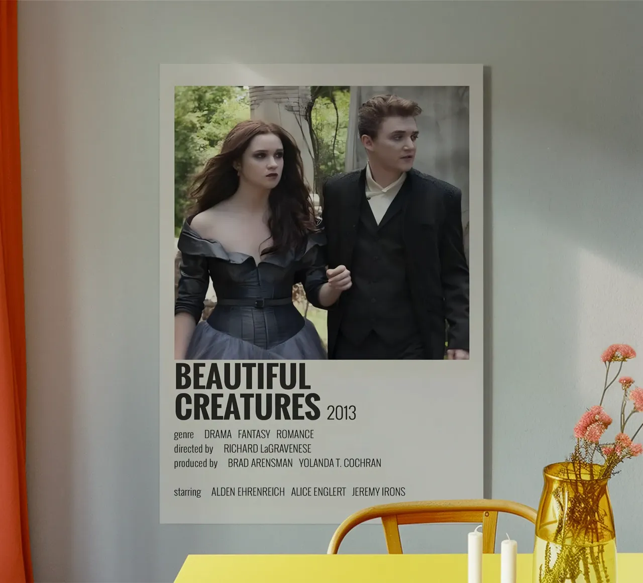 BEAUTIFUL CREATURES 2013 plexiglass da MVFminimalist
