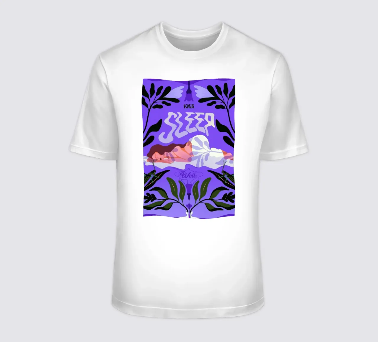 Sleep Well t-shirt by Kika illu