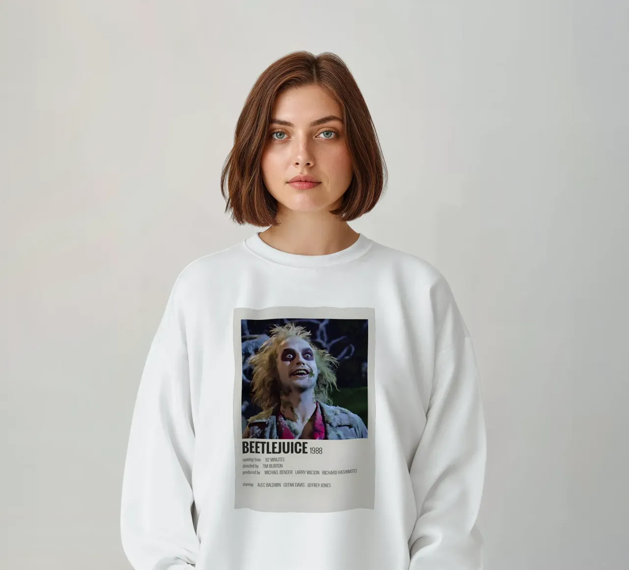 BEETLEJUICE 1988 felpa da MVFminimalist