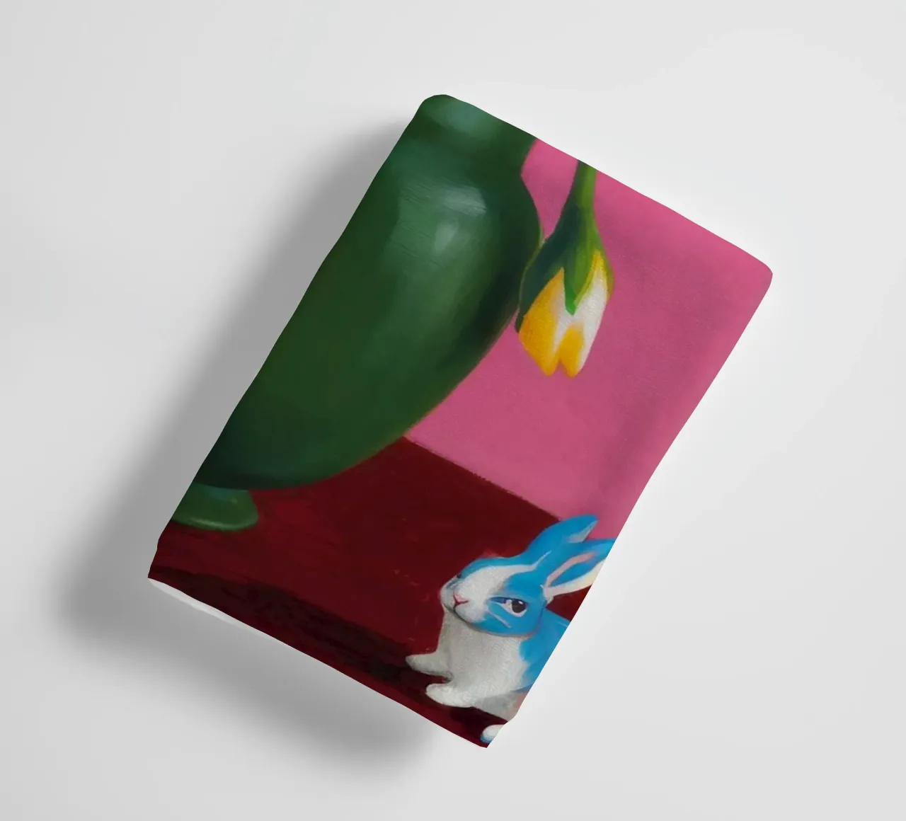 Verdant Festive Bloom serviette de bain de Opal Strokes