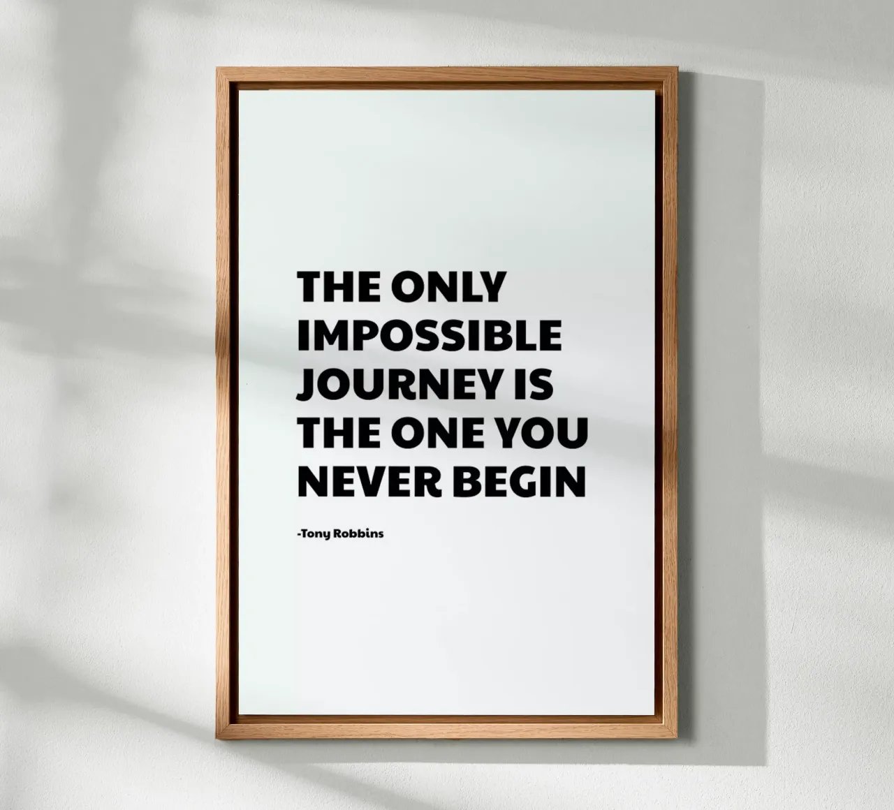 Impossible Journey tela con Cornice a cassetta da Studio One
