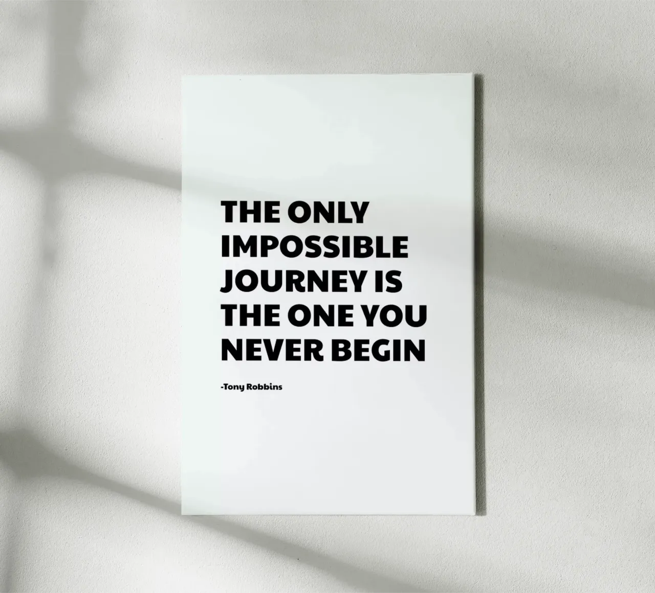 Impossible Journey tela con Cornice a cassetta da Studio One