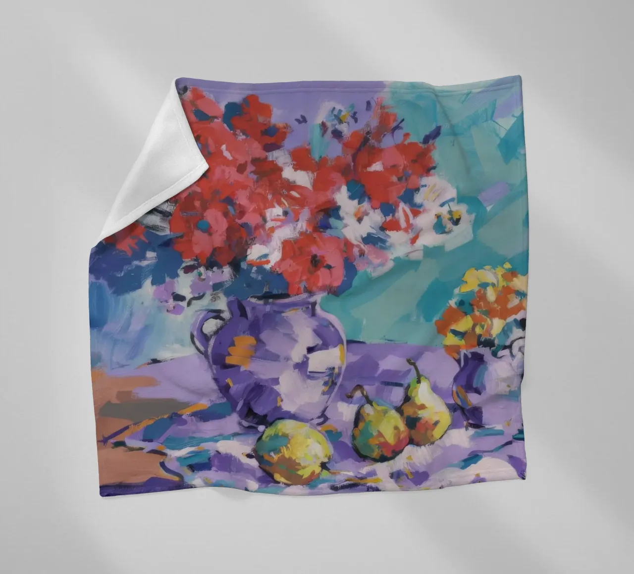 Medley di fiori di corallo coperta in pile da Celestial Harmony