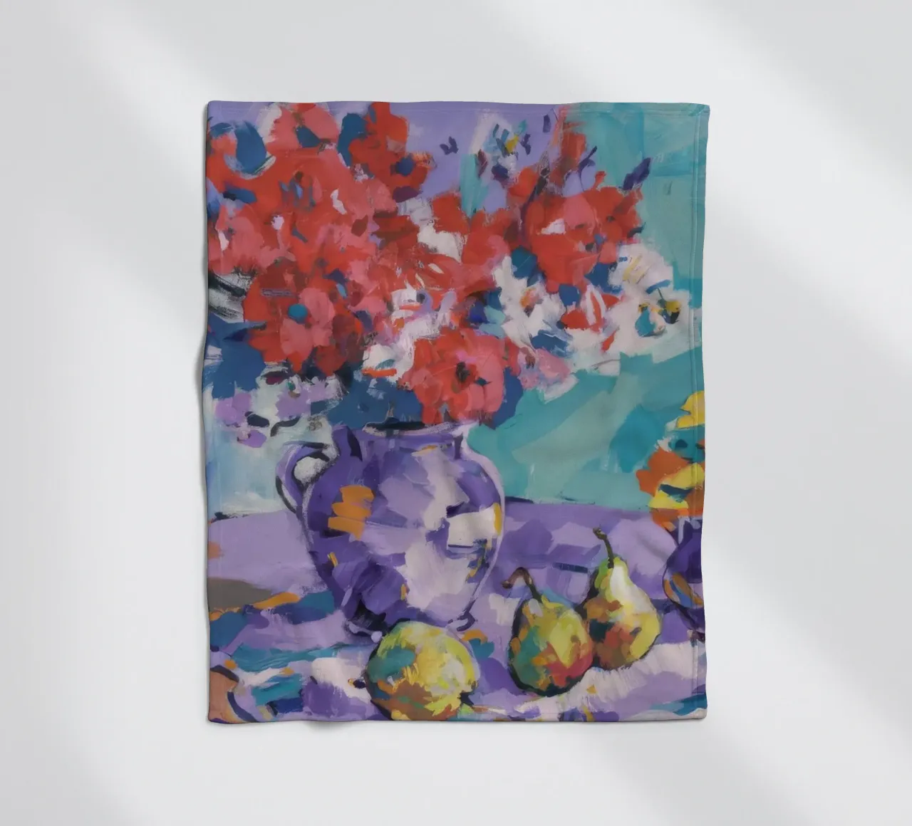 Medley di fiori di corallo coperta in pile da Celestial Harmony