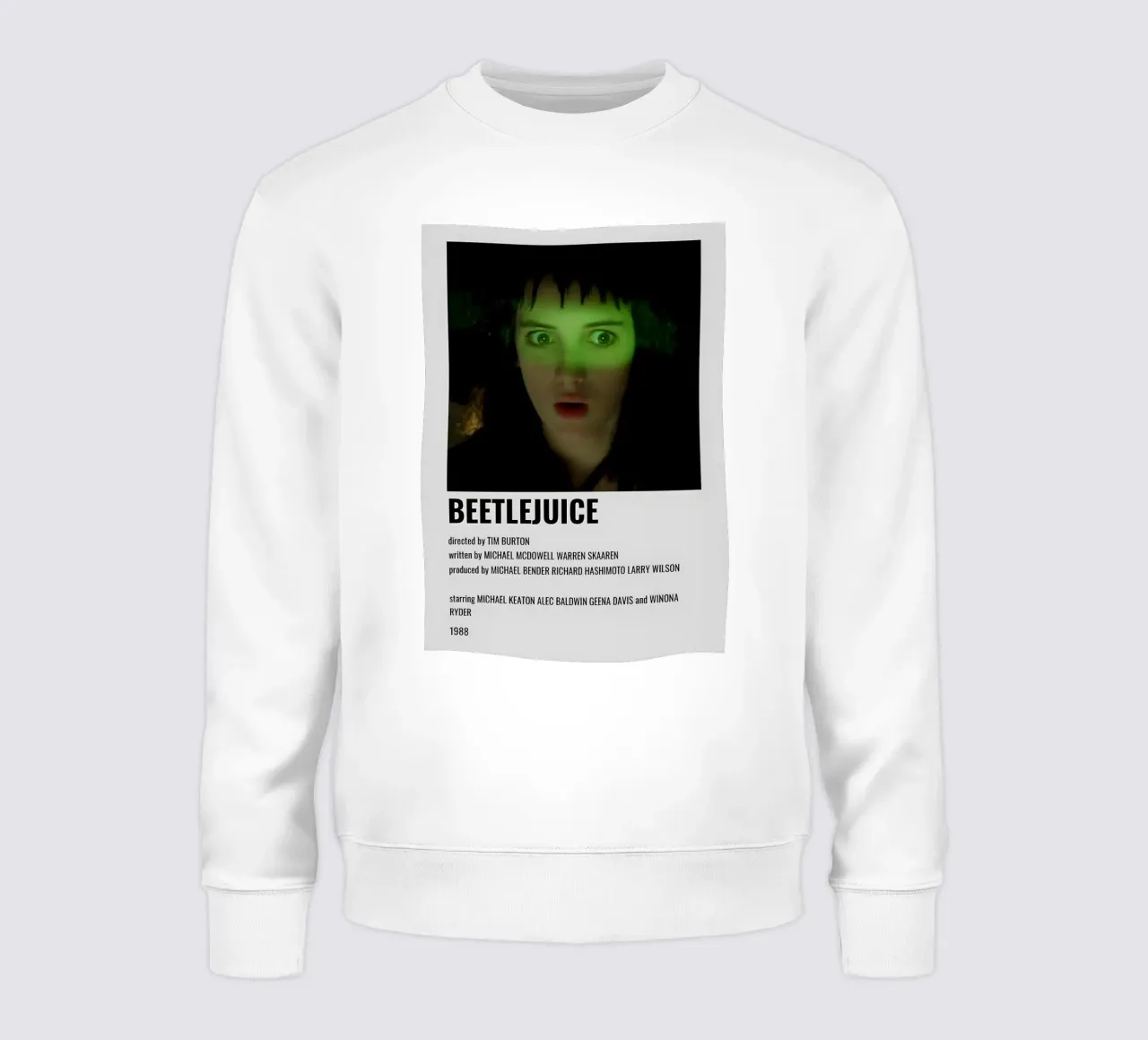 BEETLEJUICE felpa da MVFminimalist