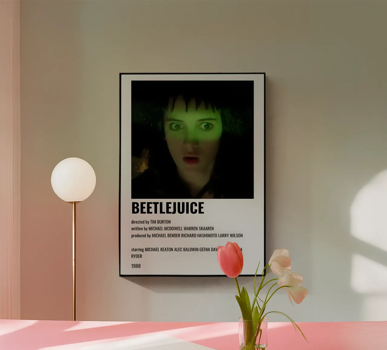 BEETLEJUICE plexiglass da MVFminimalist