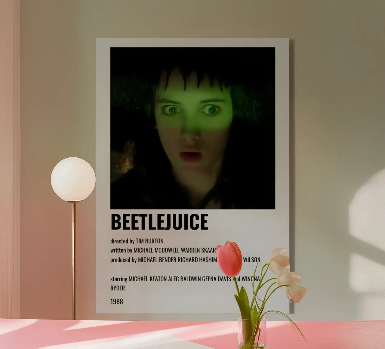 BEETLEJUICE plexiglass da MVFminimalist
