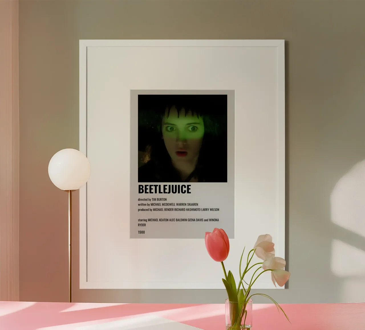 BEETLEJUICE carta hahnemühle da MVFminimalist