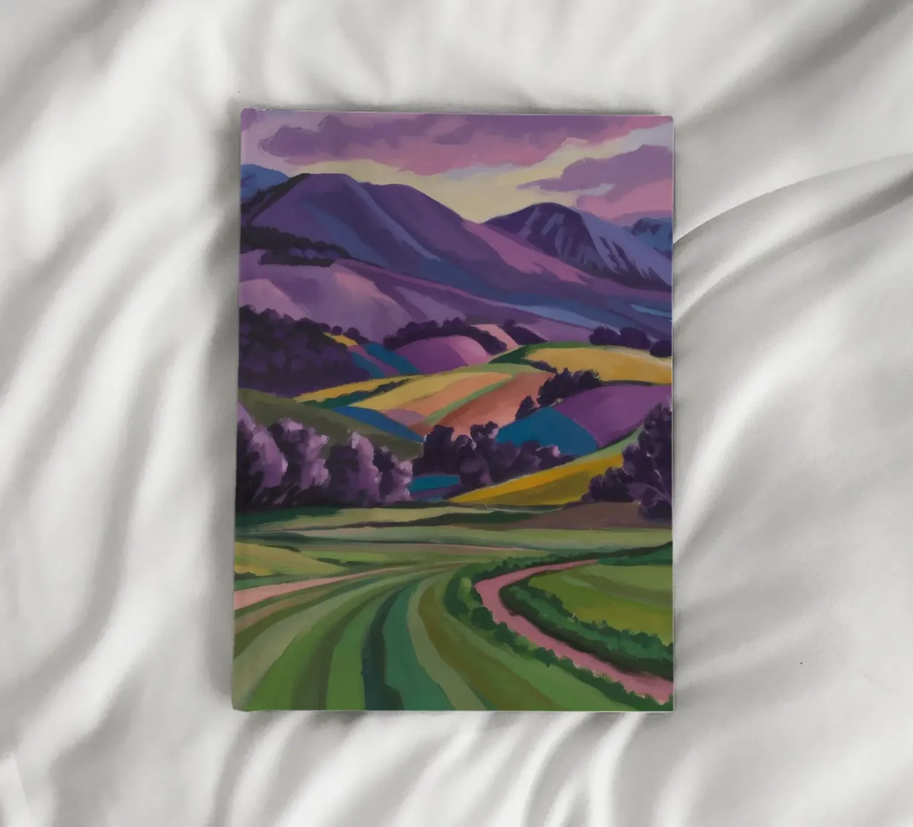Emerald Path Radiance notebook by Radiance Landscape