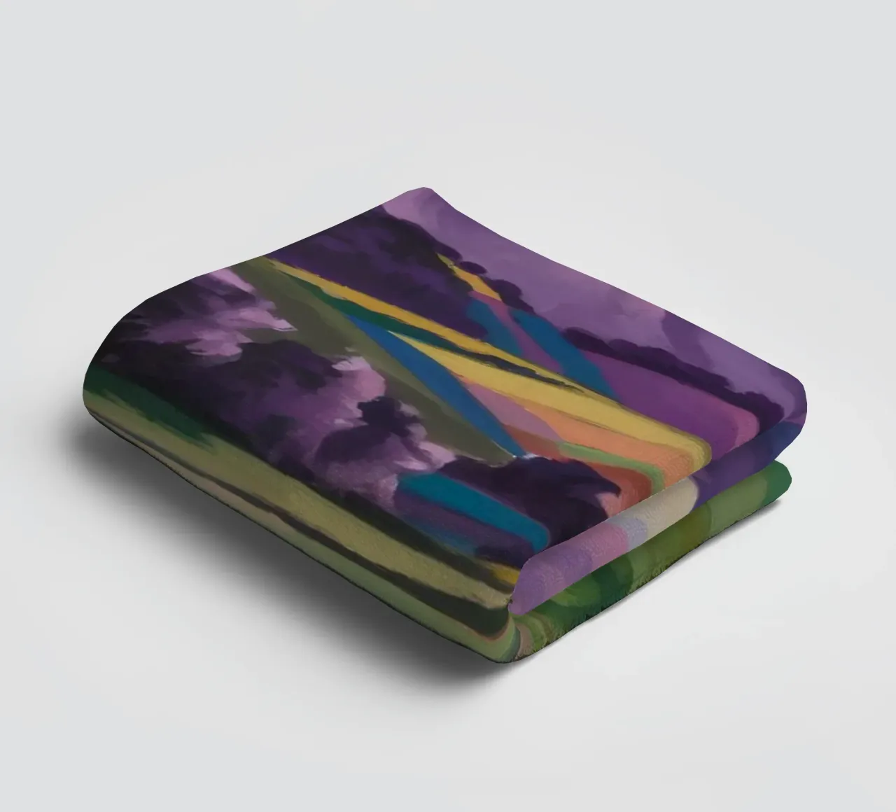 Emerald Path Radiance towel by Radiance Landscape