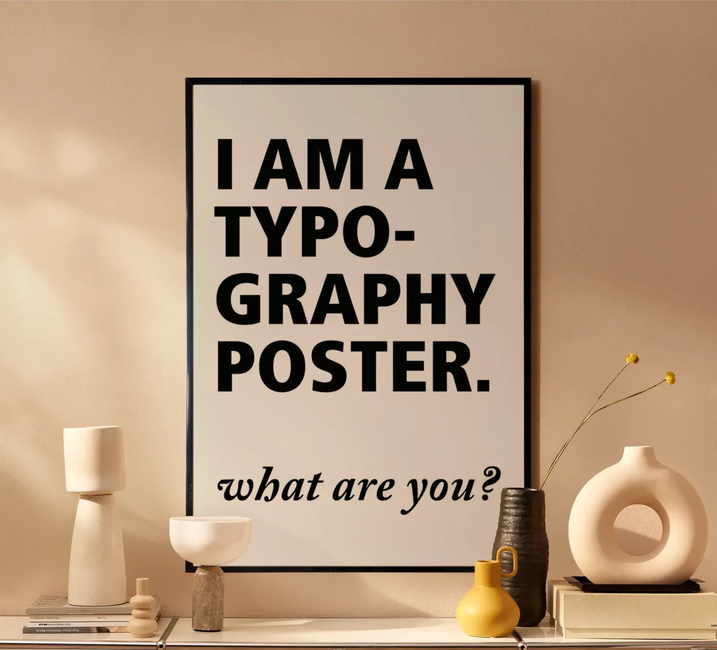 What are you? poster da Magdalena Lindstedt