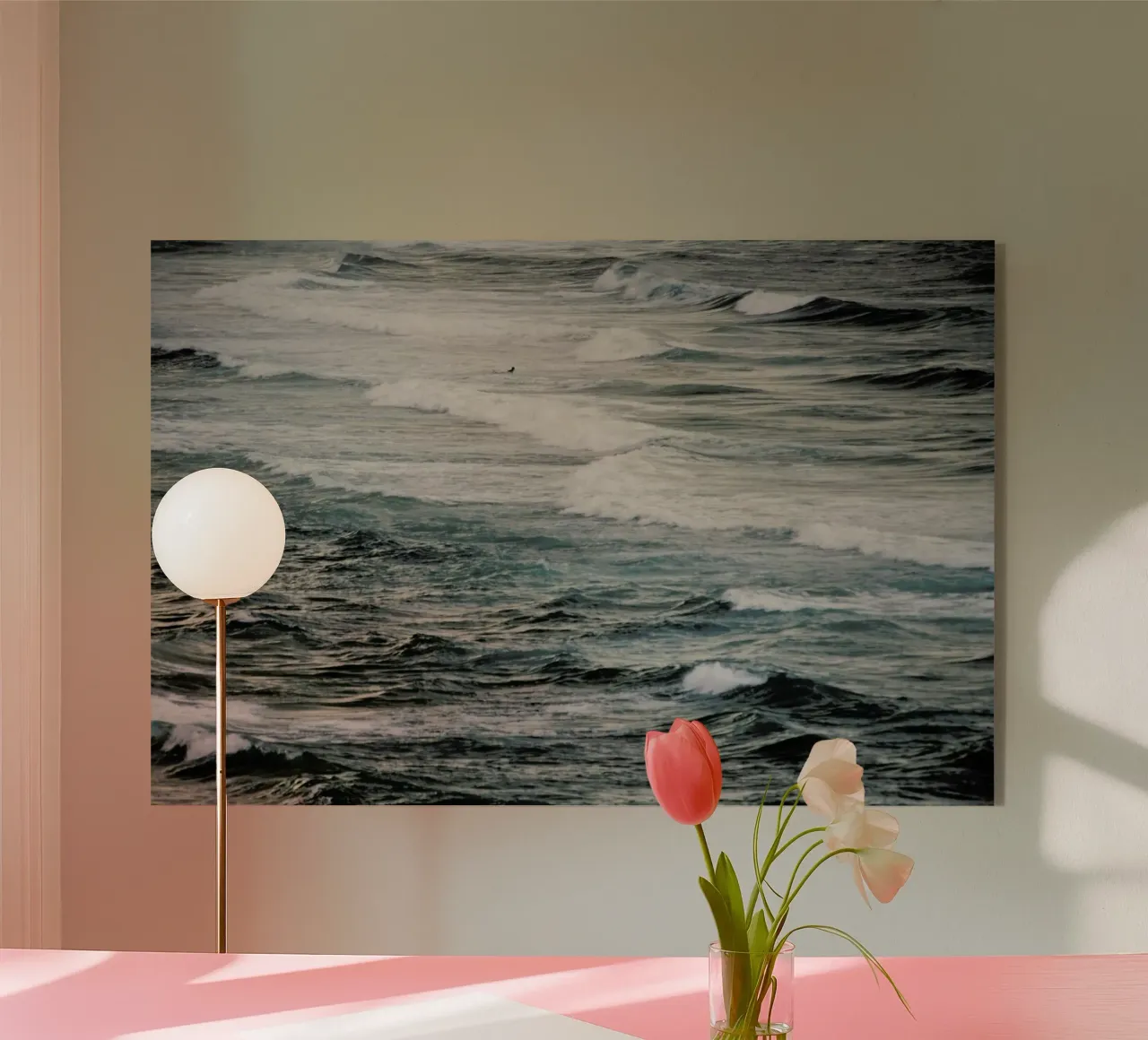 Winter Surfing V plexiglass da Tal Paz-Fridman