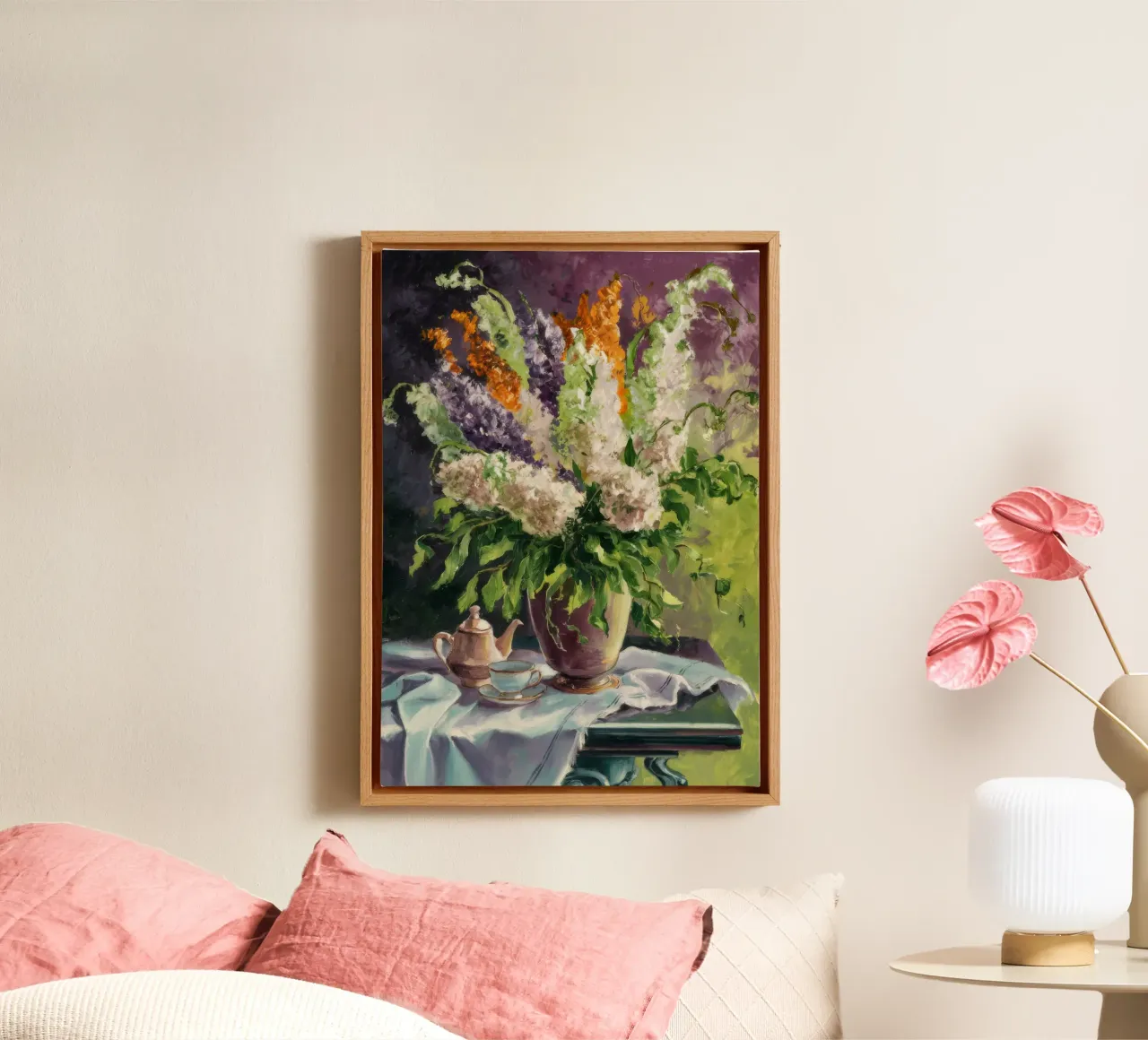 Regal Bloom Repose canvas by Celestial Harmony