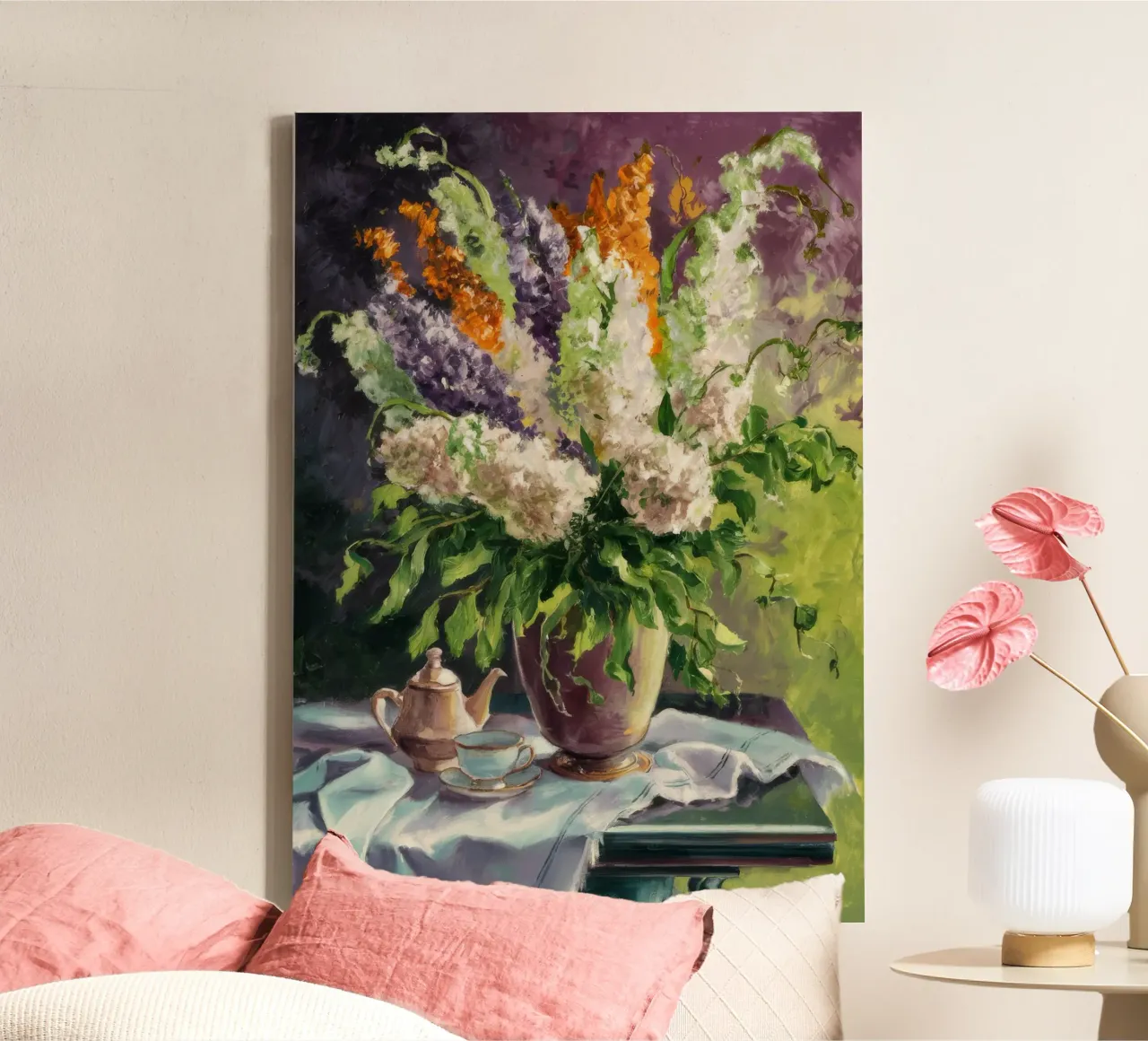 Regal Bloom Repose canvas by Celestial Harmony