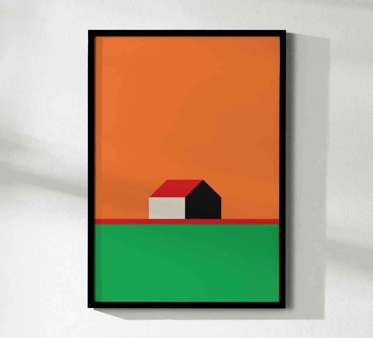 Casa Bauhaus isolata poster da Family Bauhaus Art
