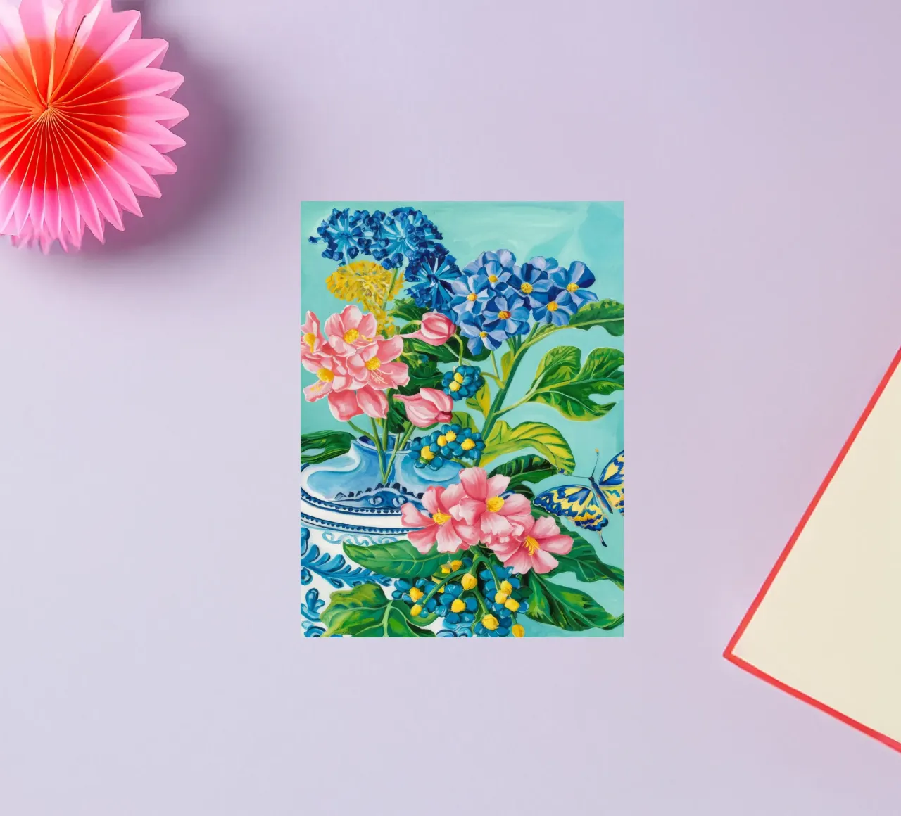 Azure Bloom Flutter pegatina de Infinite Chroma