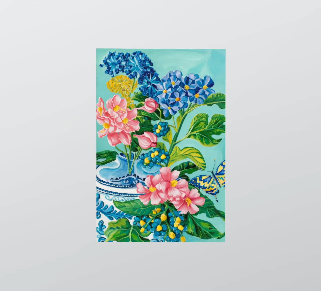 Azure Bloom Flutter pegatina de Infinite Chroma