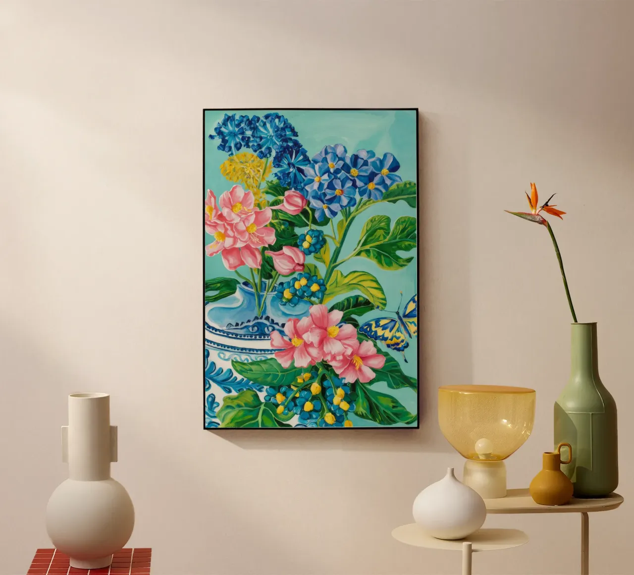 Azure Bloom Flutter plexiglas de Infinite Chroma