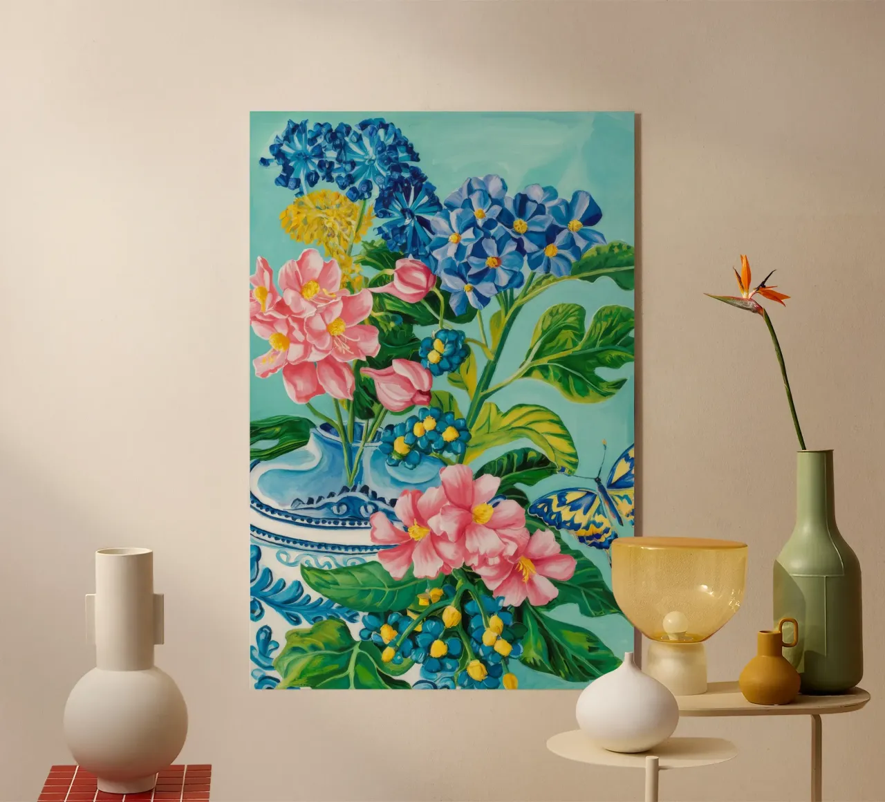 Azure Bloom Flutter plexiglas de Infinite Chroma