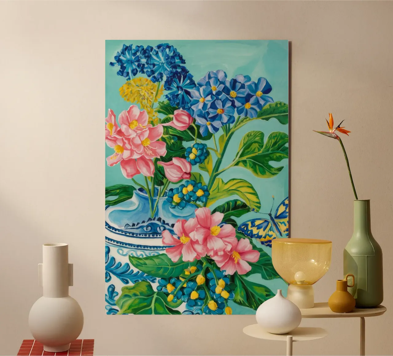 Azure Bloom Flutter aluminio dibond de Infinite Chroma