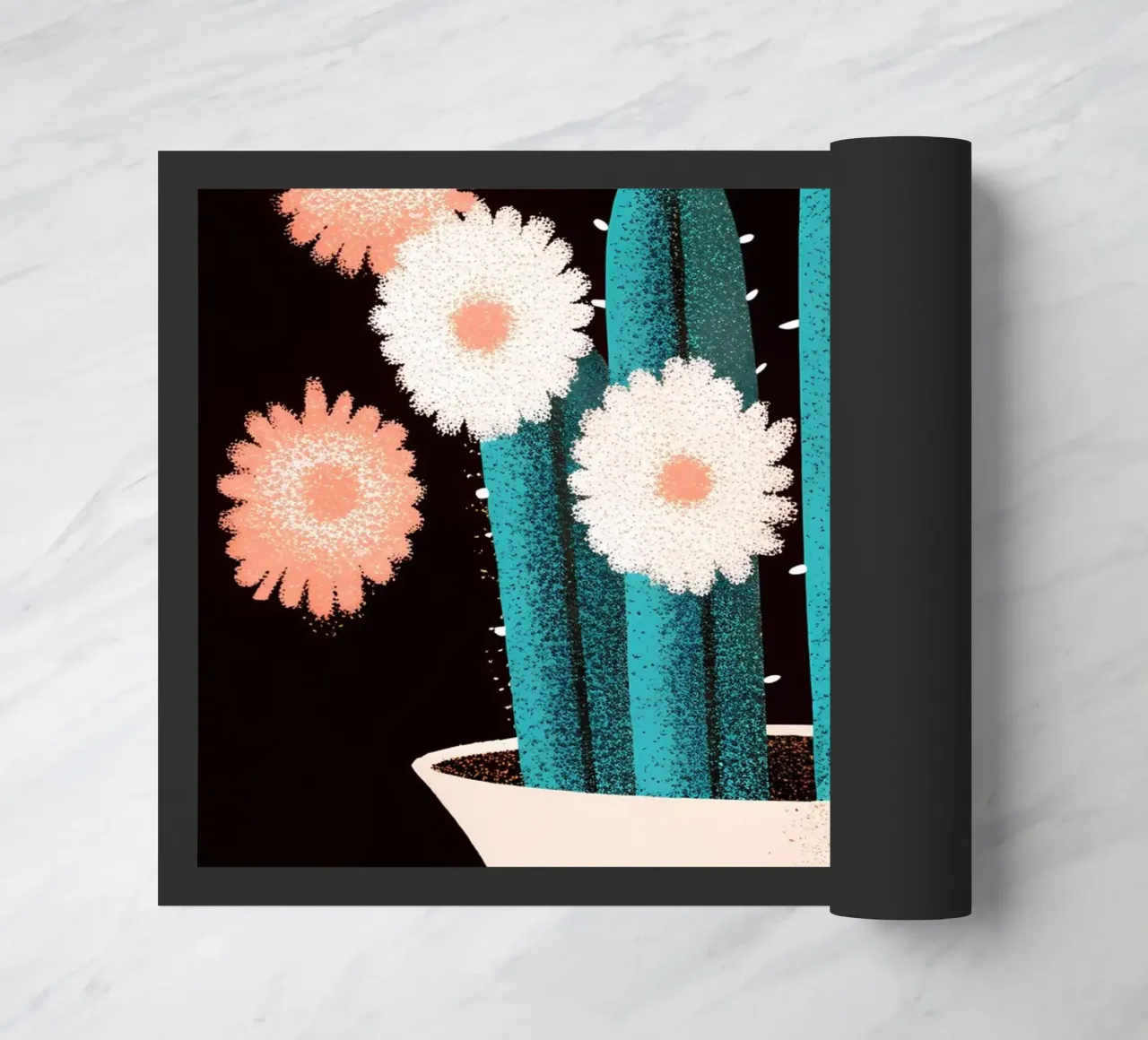 Fiore di cactus zerbino da SOUL SHOP