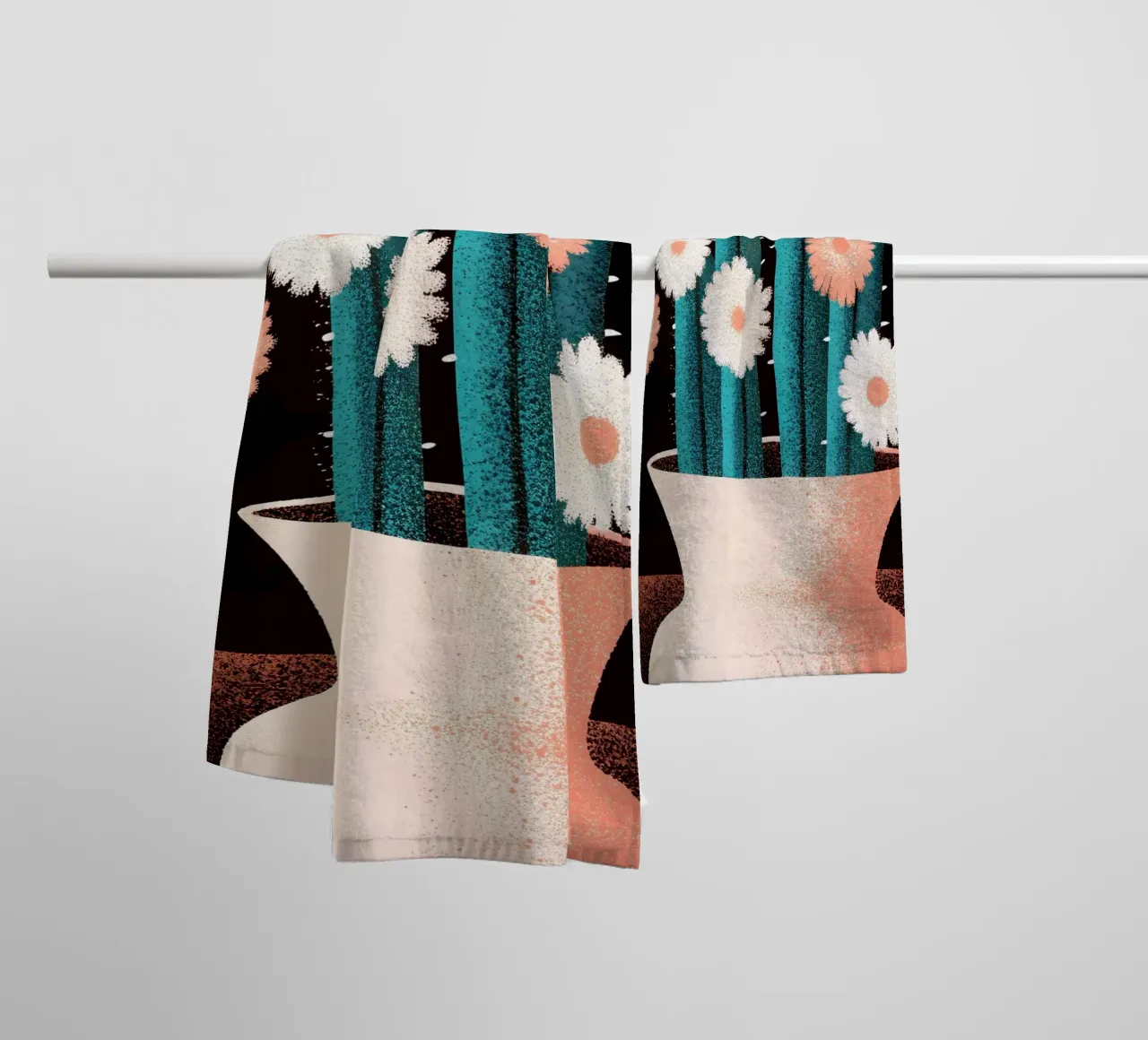 Fiore di cactus asciugamano da bagno da SOUL SHOP