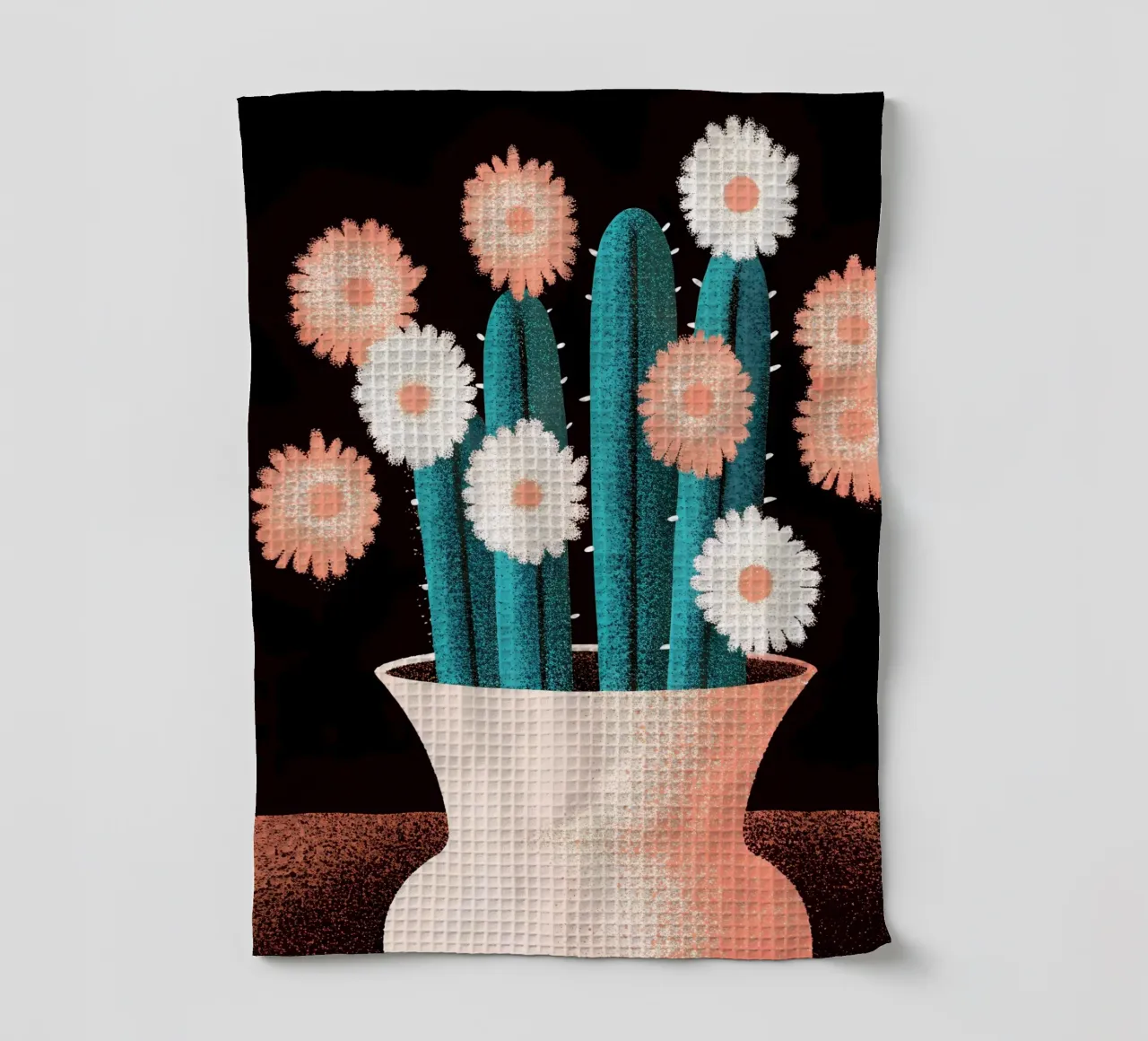 Fiore di cactus canovaccio da cucina da SOUL SHOP