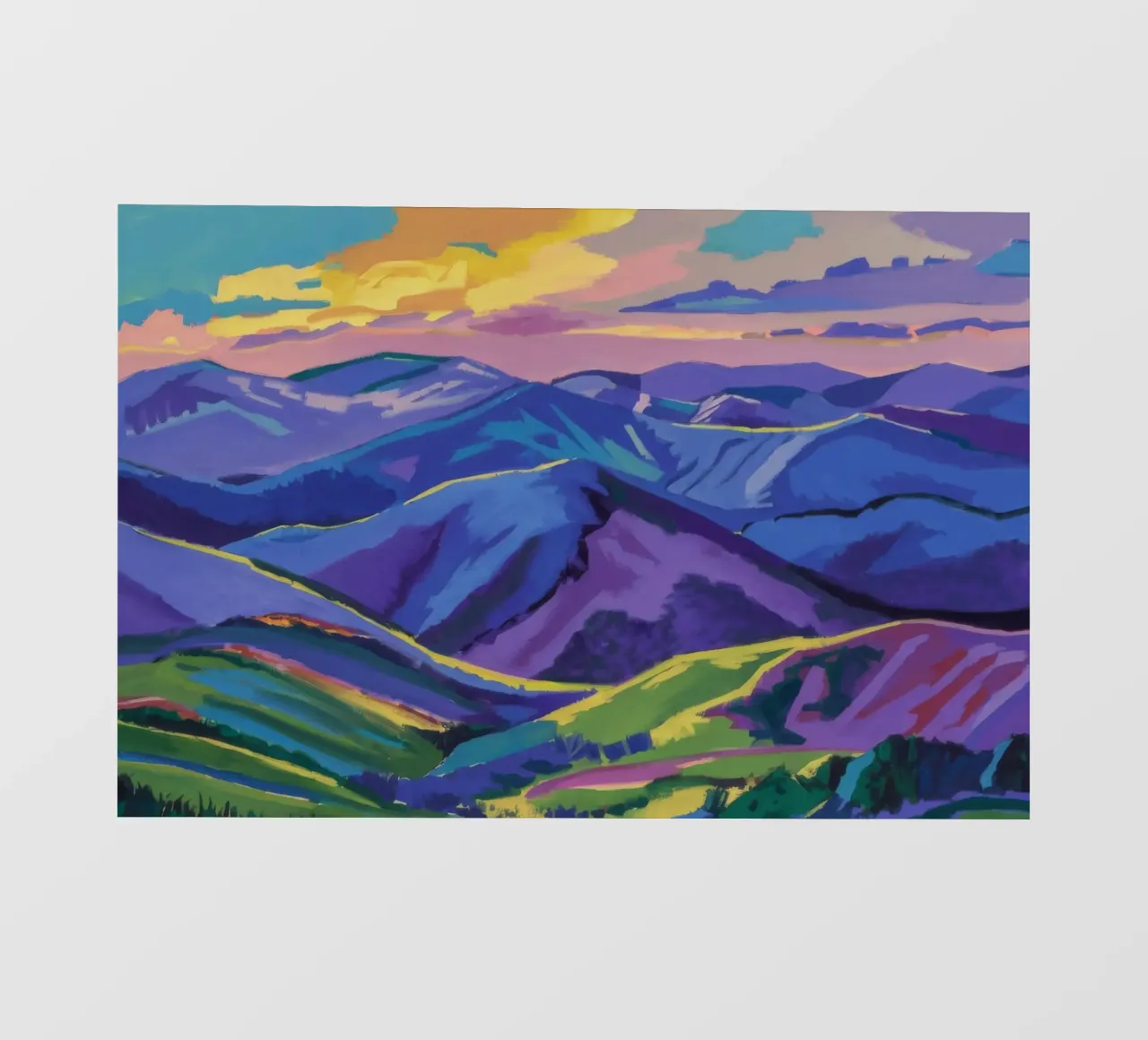 Sogno del picco prismatico telo in pvc da Celestial Harmony