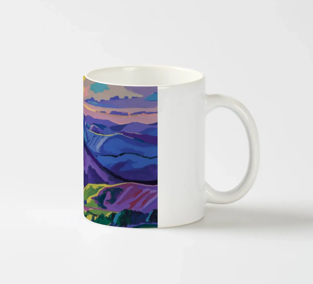 Sogno del picco prismatico tazza in ceramica da Celestial Harmony