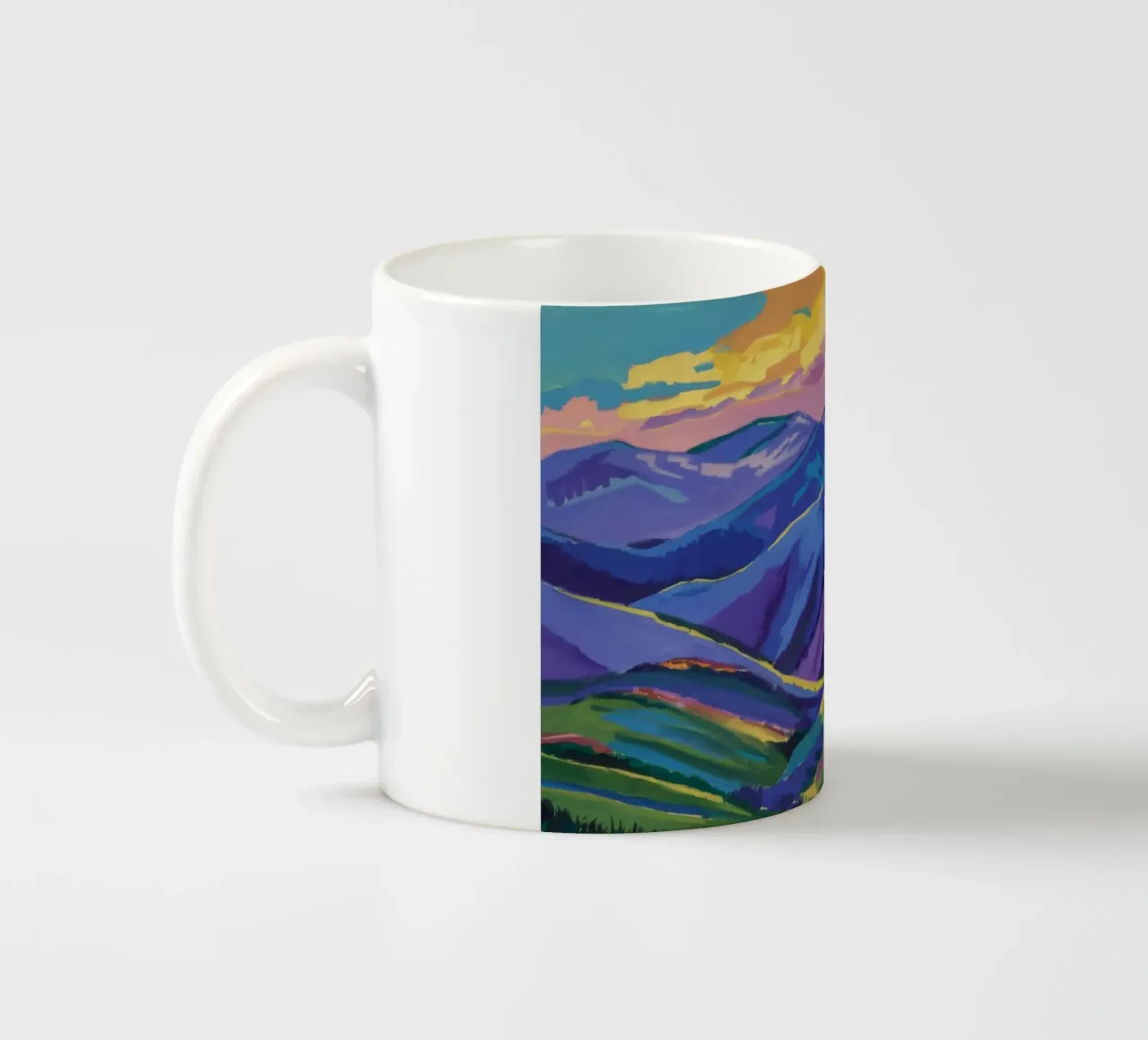 Sogno del picco prismatico tazza in ceramica da Celestial Harmony