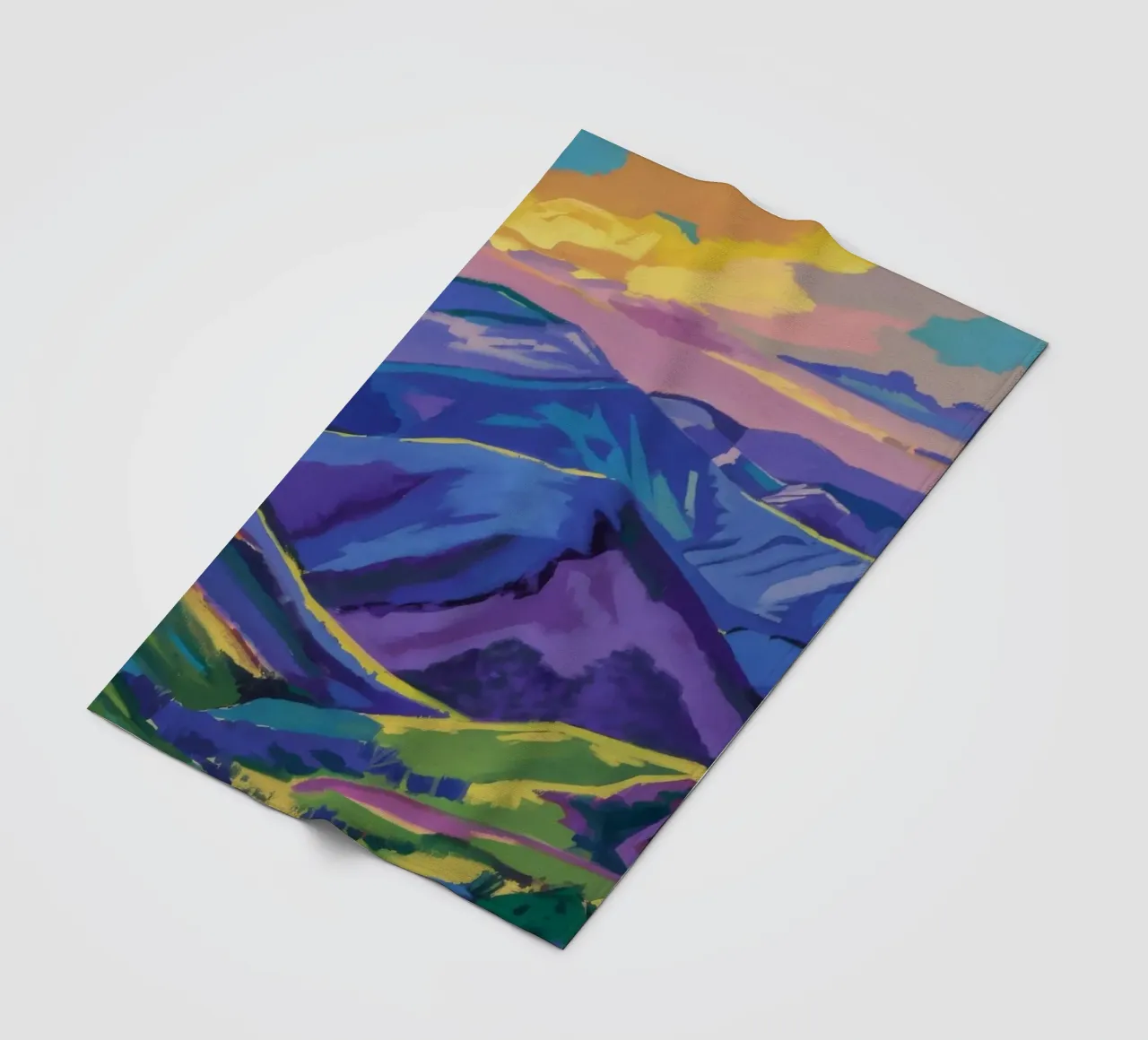 Sogno del picco prismatico coperta in pile da Celestial Harmony