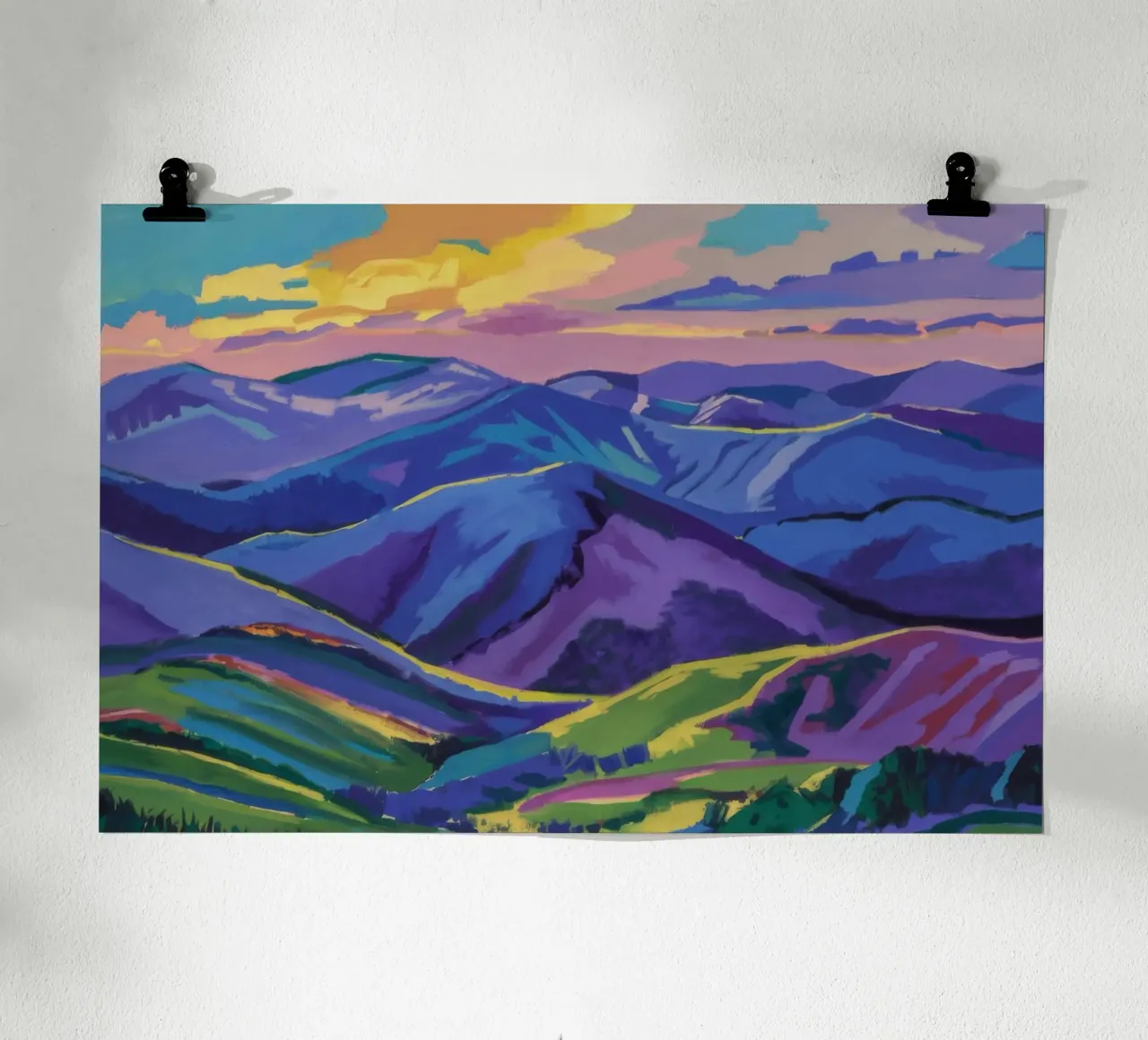 Sogno del picco prismatico carta hahnemühle da Celestial Harmony