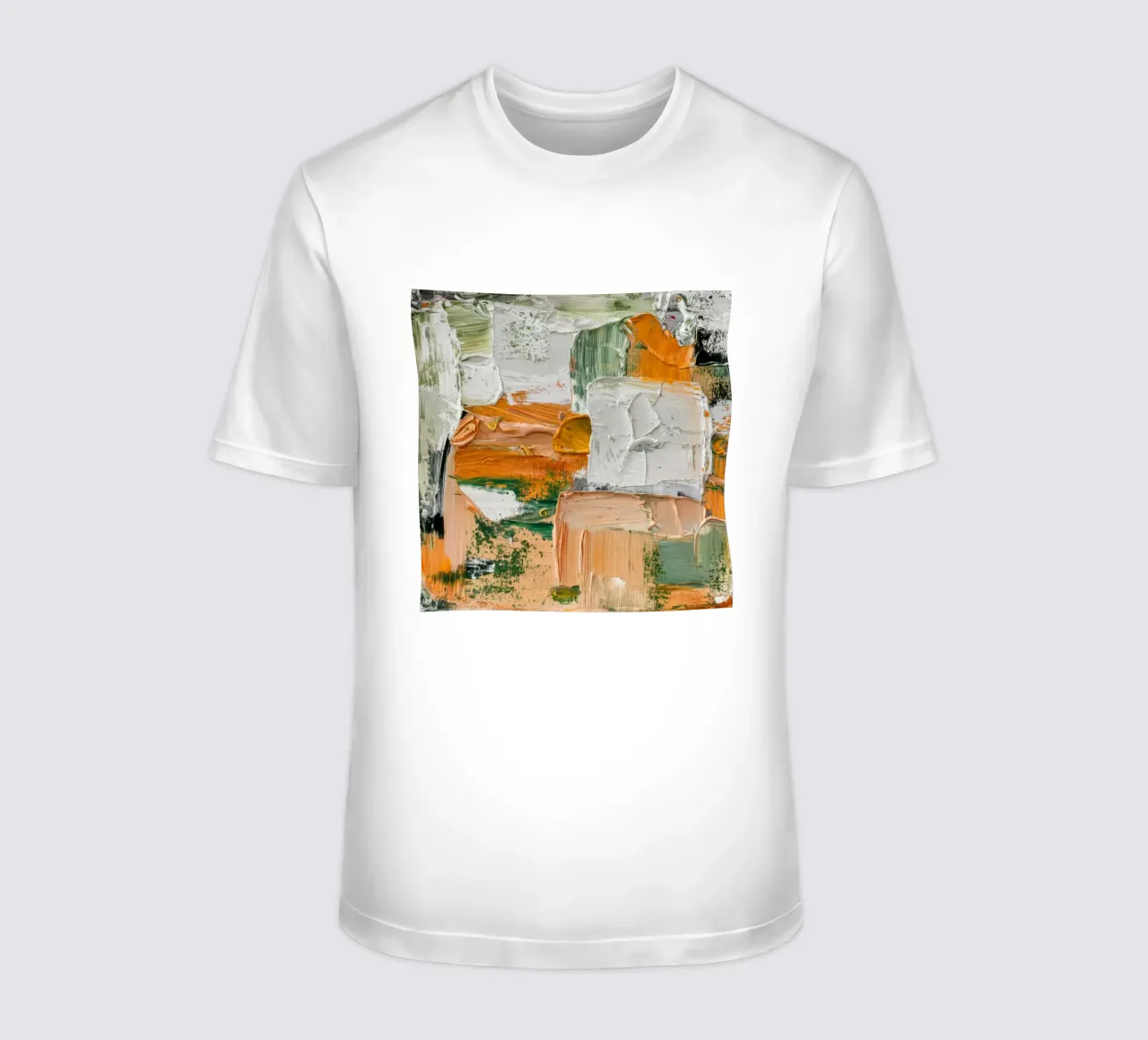 Citrus Impasto Blocks t-shirt by Dream Spectrum