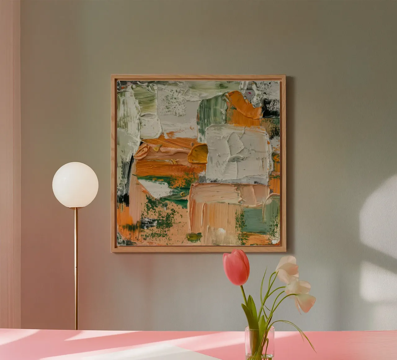 Blocchi Impasto Agrumi alluminio dibond da Dream Spectrum